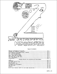 'Z80 Mini Course' Cover